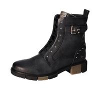 MUSTANG Damen Stiefelette Nieten Schnürboot Riemen mit Schnalle 1443-505
