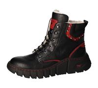 MUSTANG Damen Stiefelette Plateau Boot Warmfutter Nieten 1499-601, Größe:37 EU, Farbe:Schwarz