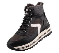 MUSTANG Damen Stiefelette Plateausohle Schnürboots 1364-505, Größe:38 EU, Farbe:Schwarz