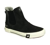 Chelseaboots MUSTANG SHOES Gr. 40, schwarz Damen Schuhe Plateaustiefeletten mit beidseitigen Stretcheinsätzen (15183324-40)
