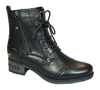 Mustang Schnürstiefelette Damen Schwarz Größe 37