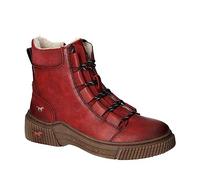 MUSTANG Damen Stiefelette Trendige Schnürboots warm gefüttert 1436-605, Größe:37 EU, Farbe:Rot
