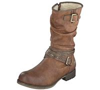 MUSTANG Damen Stiefelette Warmfutter 1139-624, Größe:37 EU, Farbe:Braun
