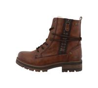 MUSTANG SHOES Winterboots Darleen Damen Lederimitat Schnürboots Profilsohle Braun Gr. 37 gebraucht