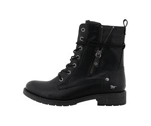 MUSTANG Damen Stiefeletten Elfi | Erwachsene Schnürstiefeletten | 15M0052001 | Weite G | Reißverschluss
