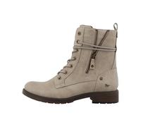 MUSTANG Damen Stiefeletten Elfi | Erwachsene Schnürstiefeletten | 15M0052001 | Weite G | Reißverschluss | Polyurethan (PU) | Offwhite (00138) | 38 EU