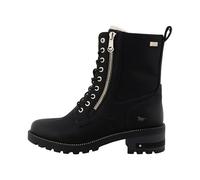 MUSTANG Damen Stiefeletten Haukea | Erwachsene KlassischeStiefeletten | 15M0082006 | Weite G | Reißverschluss | Polyurethan (PU) | Black (00001) | 42 EU