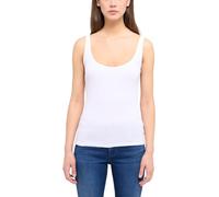 MUSTANG Damen Top Lynn XS S M L XL - Slim Fit - Weiss Schwarz Baumwolle, Größe:S, Farbe:General White 2045