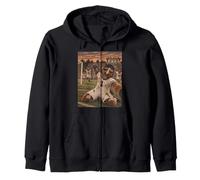 Mustang Goal Celebration Selfie Vintage Game Day Maskottchen Kapuzenjacke