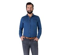 Mustang Gürtel aus Leder mit eckiger Schließe in Cognac 85