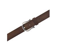 Mustang Gürtel aus Leder mit Schließe in braunem Baileys 85