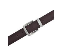 Mustang Gürtel aus Rindleder in Dunkelbraun mit Pullup-Effekt 130