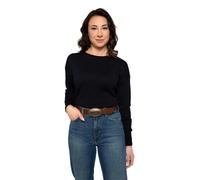 Mustang Gürtel in Braun mit Koppelschließe in mattem Gold 95