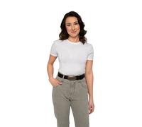 Mustang Gürtel in Schwarz mit Koppelschließe in mattem Gold 105