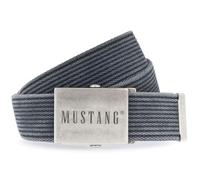 MUSTANG Gürtel Woven Belt W95 Anthracite Grey anthrazit