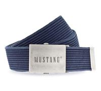 MUSTANG Gürtel Woven Belt W95 Marine dunkelblau