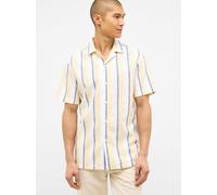 Mustang Hemd Herren Modern Fit Baumwolle gelb, XXXL