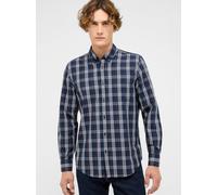 Mustang Hemd Herren Regular Fit Baumwolle blau, M