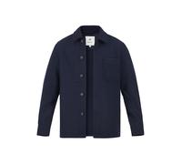 MUSTANG Hemd Herren Regular Fit Wolle blau, XL