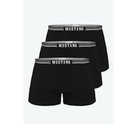 Mustang Herren 3er Pack Boxershorts Retro black | XXL