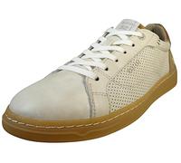 Mustang Herren 4204-303 Schnuerhalbschuh, Ivory, 45 EU