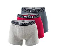 Mustang Herren 3er Pack Boxershorts Retro vintage | S