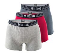 Mustang Herren 3er Pack Boxershorts Retro vintage | S