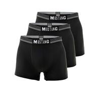 Mustang Herren 3er Pack Boxershorts Retro black | XXL
