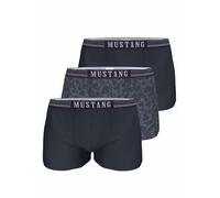 MUSTANG Herren Unterhosen Retro Boxer Palm Print 3er Pack, Wäschegröße:L