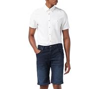 MUSTANG Herren Chicago Jeans-Shorts, dunkelblau, 33W