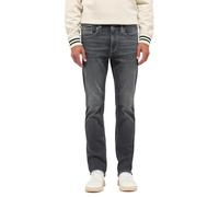 Slim-fit-Jeans MUSTANG "Style Orlando Slim" Gr. 33, Länge 32, 302 schwarz, Herren, 99% Baumwolle, 1% Elasthan, Jeans (95911358-33) 302 schwarz