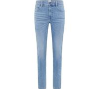 Slim-fit-Jeans MUSTANG "Style Oregon Slim" Gr. 29, Länge 34, blau (413 mittelblau) Herren Jeans (92865839-29) 413 mittelblau