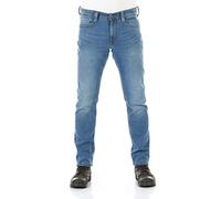 MUSTANG Herren Jeans Real X Oregon Tapered K Stretchhose Jeanshose Sweathose Denim 87% Baumwolle Blau Schwarz Grau, Größe:W 34 L 36, Farbauswahl: Medium Blue Denim (312)