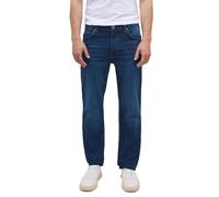 MUSTANG Herren Jeans Tramper Straight Straight Fit Blau - Blue Denim W30-W52, Größe:40W / 30L, Farbvariante:Blue Denim 843