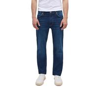 MUSTANG Jeans Herren Straight Fit Baumwoll-Stretch blau, 42/32