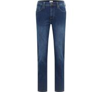 MUSTANG Herren Jeans - Washington Straight, Comfort Stretch, Gerades Bein, Medium Rise, Stretch-Baumwolle, Länge 32 Dunkelblau 33W/32L
