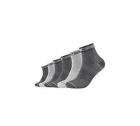 Mustang 6er Pack Midi Socken Herren grau, 39-42