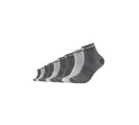 MUSTANG Herren Kurzsocken 9er Pack 39/42 dark grey mix