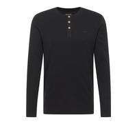 Langarmshirt MUSTANG "Herren Style Arminto", Herren, Gr. 5XL, schwarz, Strick, 100% Baumwolle, Rundhals, Shirts (69834018-5XL) schwarz