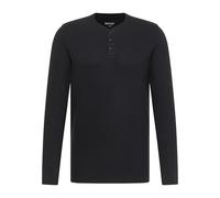MUSTANG - Herren Langarmshirt, Style Atchison (1016877), Größe:M, Farbe:Jet Black (4188)