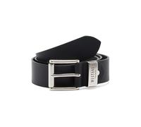 MUSTANG Herren Ledergürtel MG2104R04 40mm Gürtelbreite Braun Schwarz 80-115cm, Größe:95cm, Farbe:Schwarz (0790)