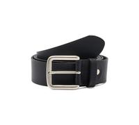 MUSTANG Herren Ledergürtel MG2118L15Z 40mm Gürtelbreite Schwarz Braun 80-115cm, Größe:120cm, Farbe:Black 0791