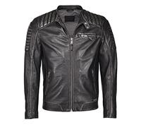 MUSTANG Herren Lederjacke 31021307 Vintage Black XXL