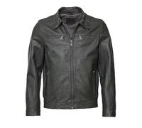 Lederjacke MUSTANG "31021630" Gr. 4XL, grau (anthra) Herren Jacken Übergangsjacken (13957710-4XL)