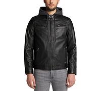 MUSTANG Herren Lederjacke Foster Black 7XL