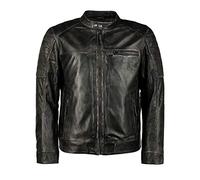 MUSTANG Lederjacke »James« mit kurzem Stehkragen