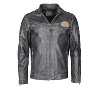Lederjacke MUSTANG "Varberg" Gr. M, schwarz (black) Herren Jacken (31950917-M) black