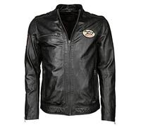 MUSTANG Herren Lederjacke Varberg Dunkelbraun XL