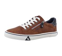 MUSTANG Herren Low-Top Sneaker, Männer Halbschuhe,Freizeitschuhe,Turnschuhe,Laufschuhe,schnürschuhe,schnürer,Sportschuhe,Braun,42 EU