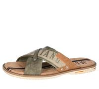 MUSTANG Herren Pantoletten Khaki EU 41